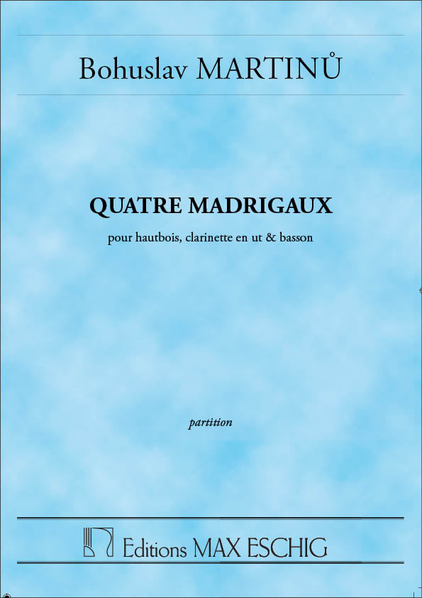 Martinů: 4 Madrigals, H 266