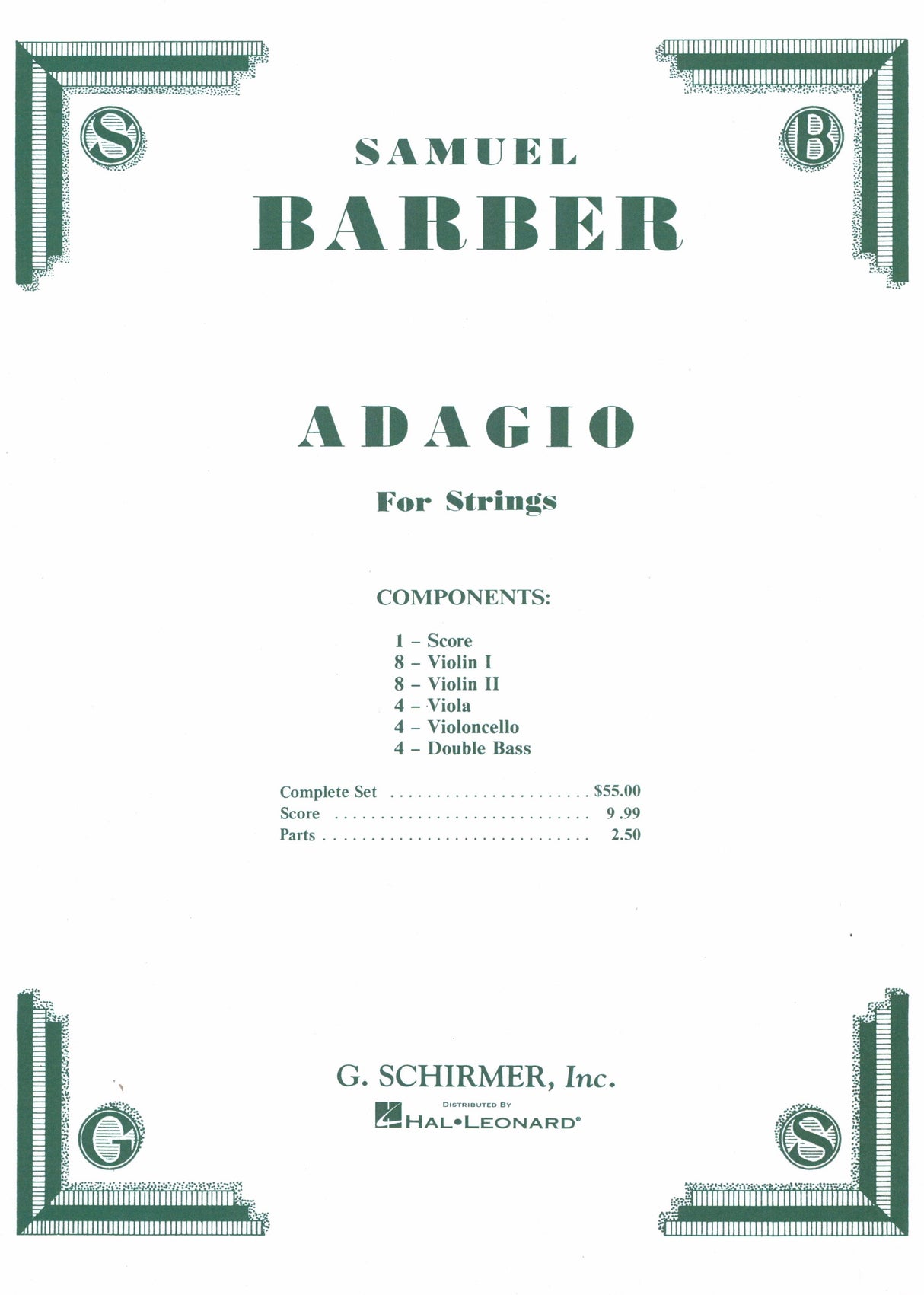 Barber: Adagio for Strings, Op. 11