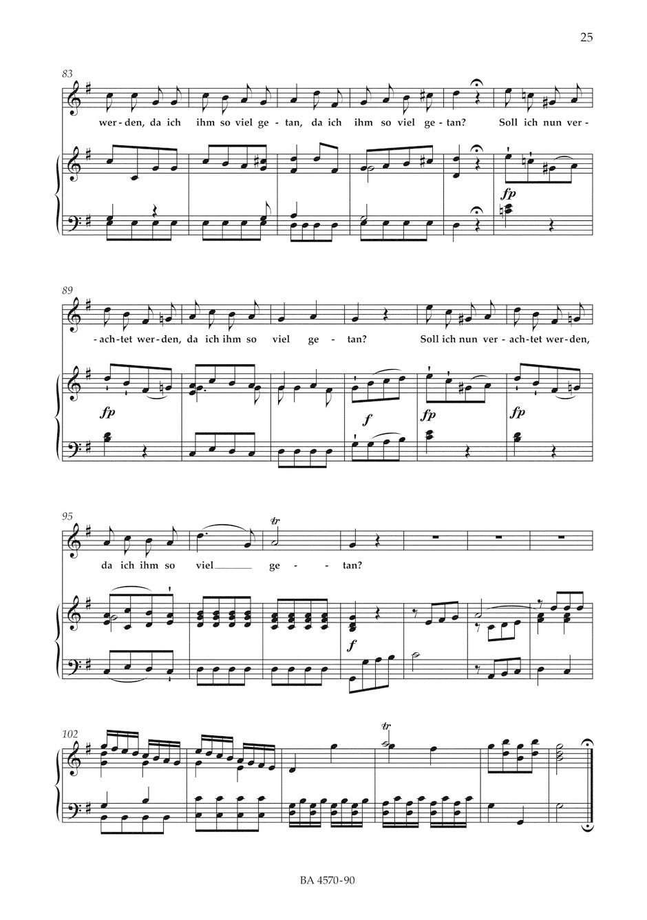 Mozart: Bastien and Bastienne, K. 50 (46b)