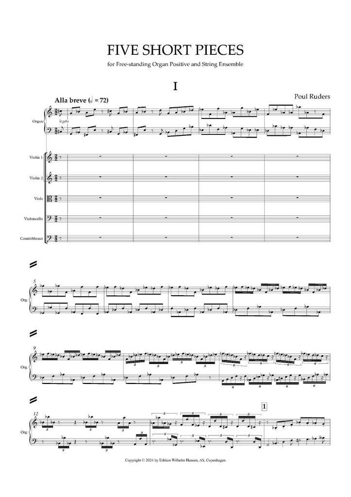 Ruders: Five Short Pieces