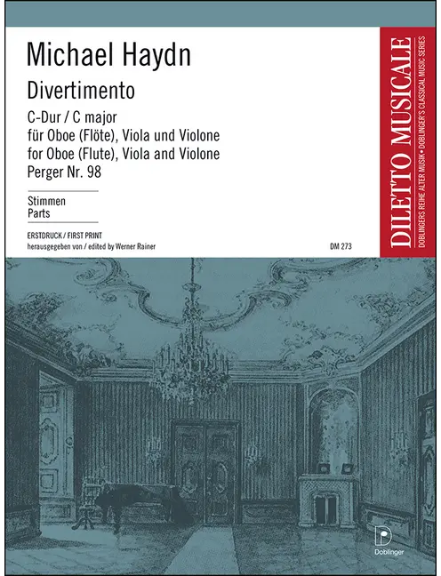 M. Haydn: Divertimento à 3 in C Major, MH 179, P 98