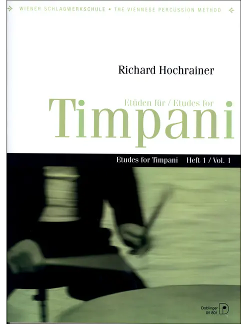 Hochrainer: Etudes for Timpani - Volume 1