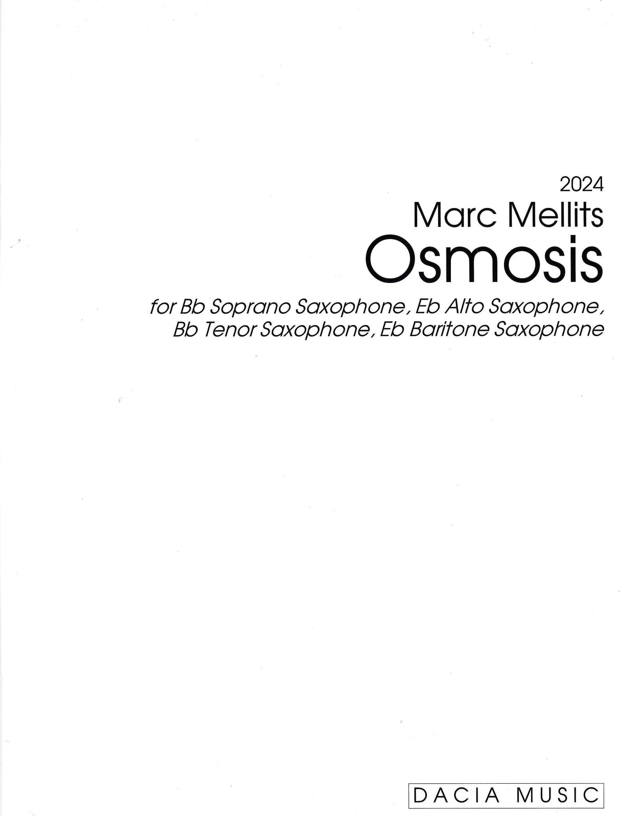Mellits: Osmosis