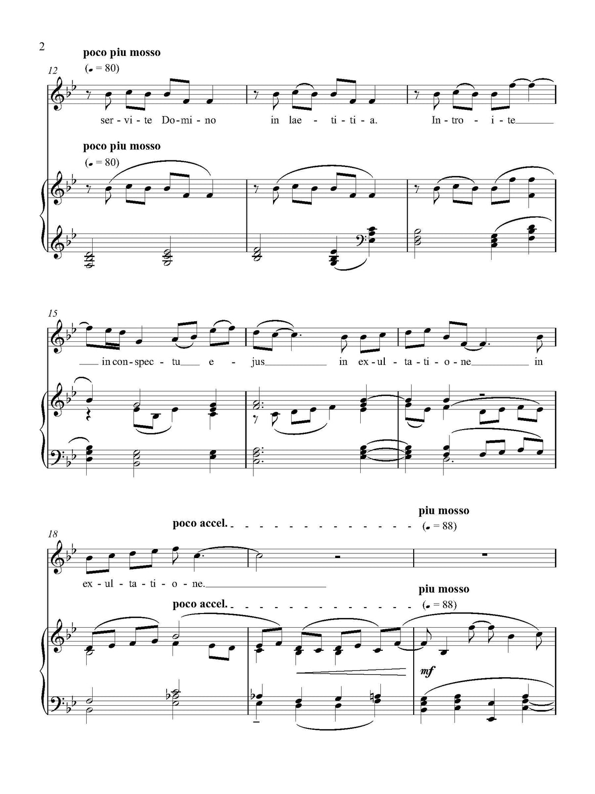 Glinsky: Jubilate Deo