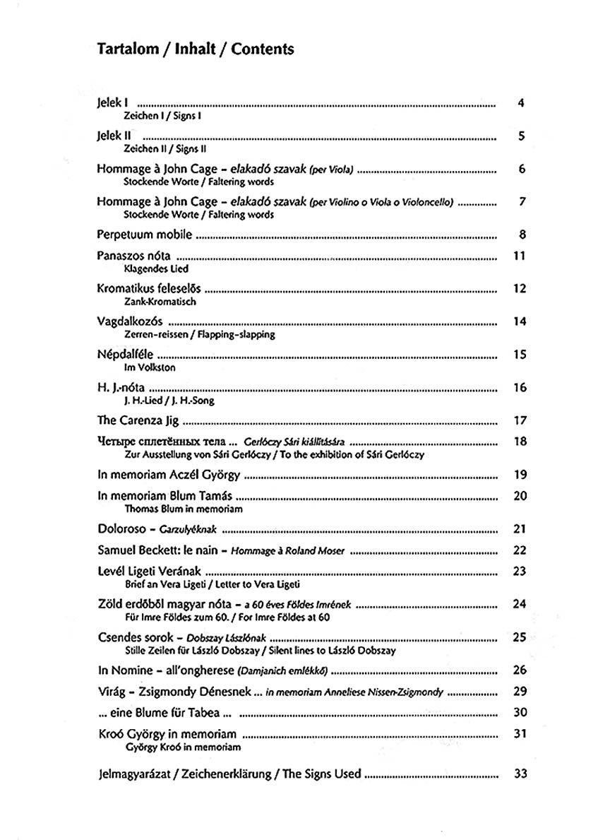 Kurtág: Signs, Games and Messages for Viola