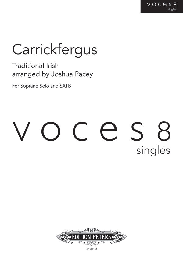 Carrickfergus (arr. SATB)