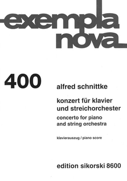 Schnittke: Concerto for Piano and String Orchestra