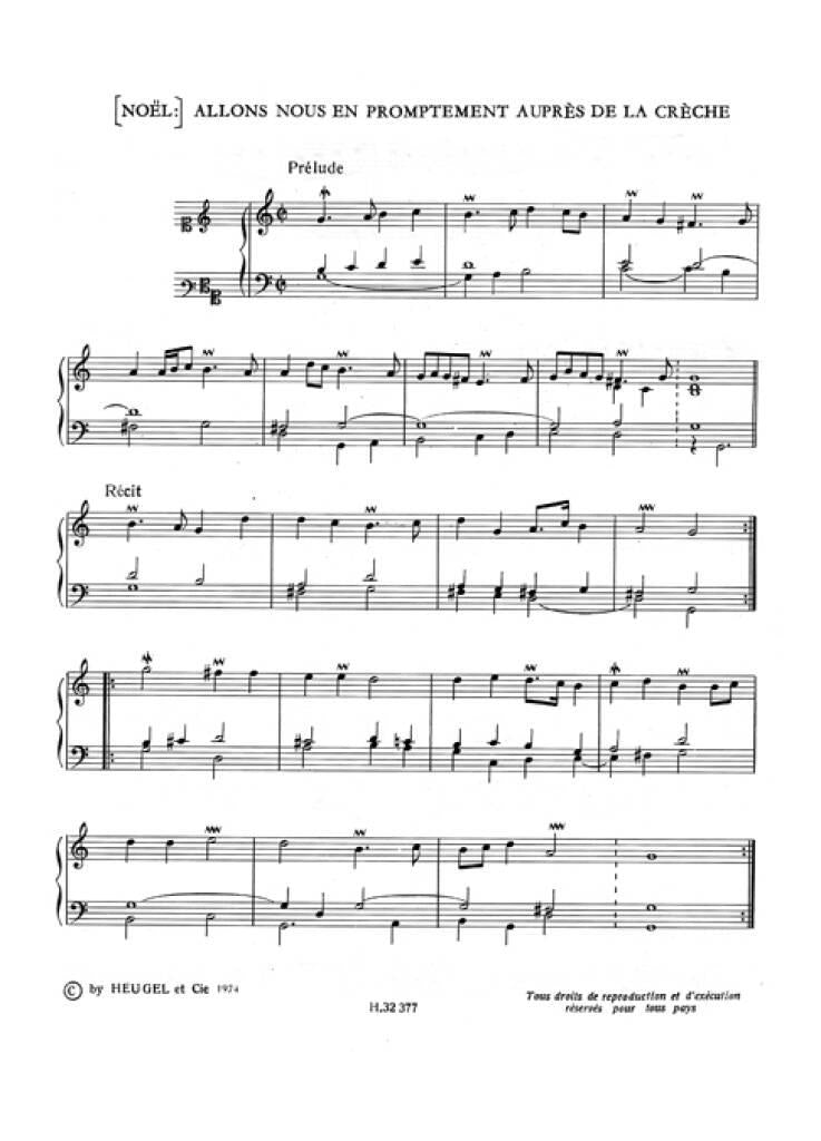 Geoffroy: Livre d'Orgue