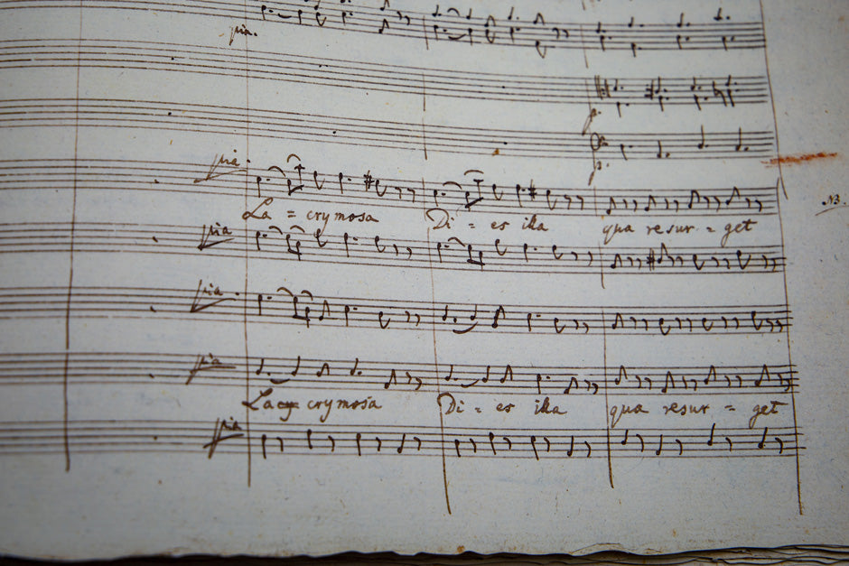 Mozart: Requiem, K. 626 - Facsimile