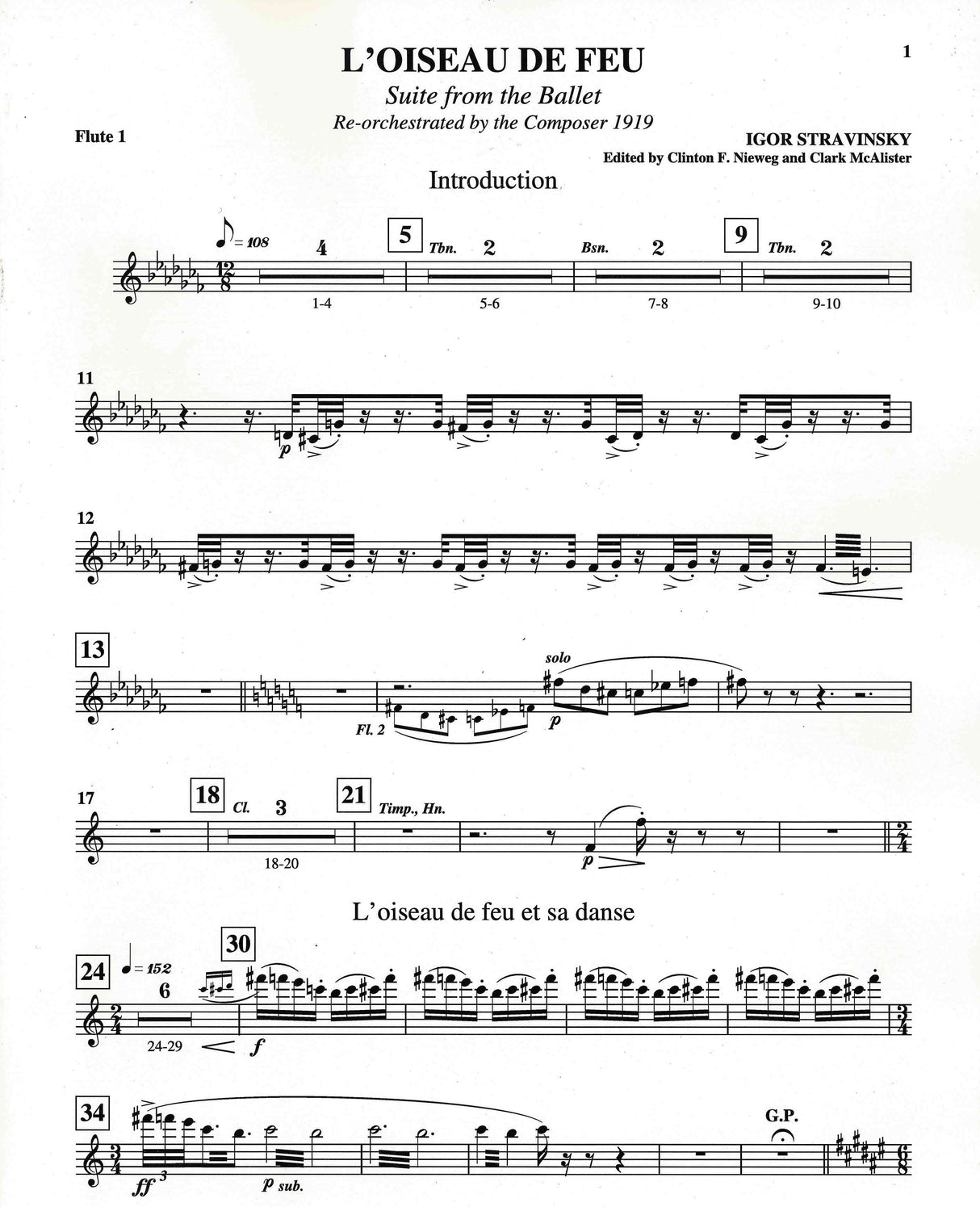 Stravinsky: Firebird Ballet Suite (1919)