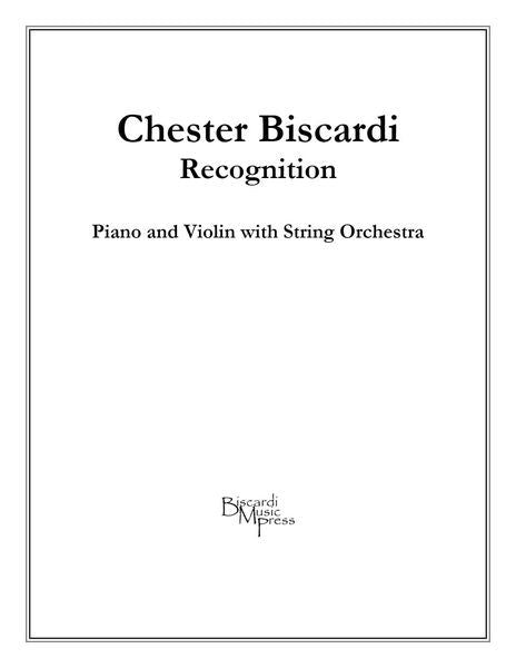 Biscardi: Recognition