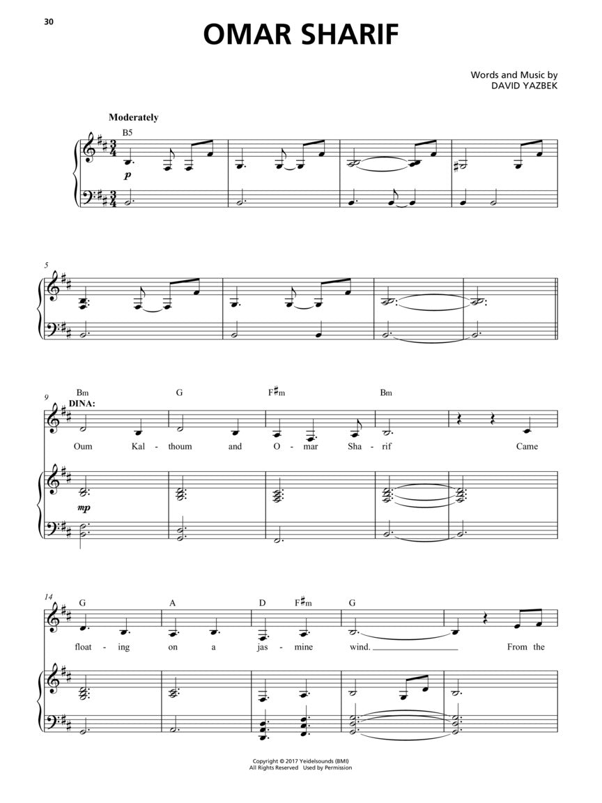 The Band's Visit - Vocal Selections