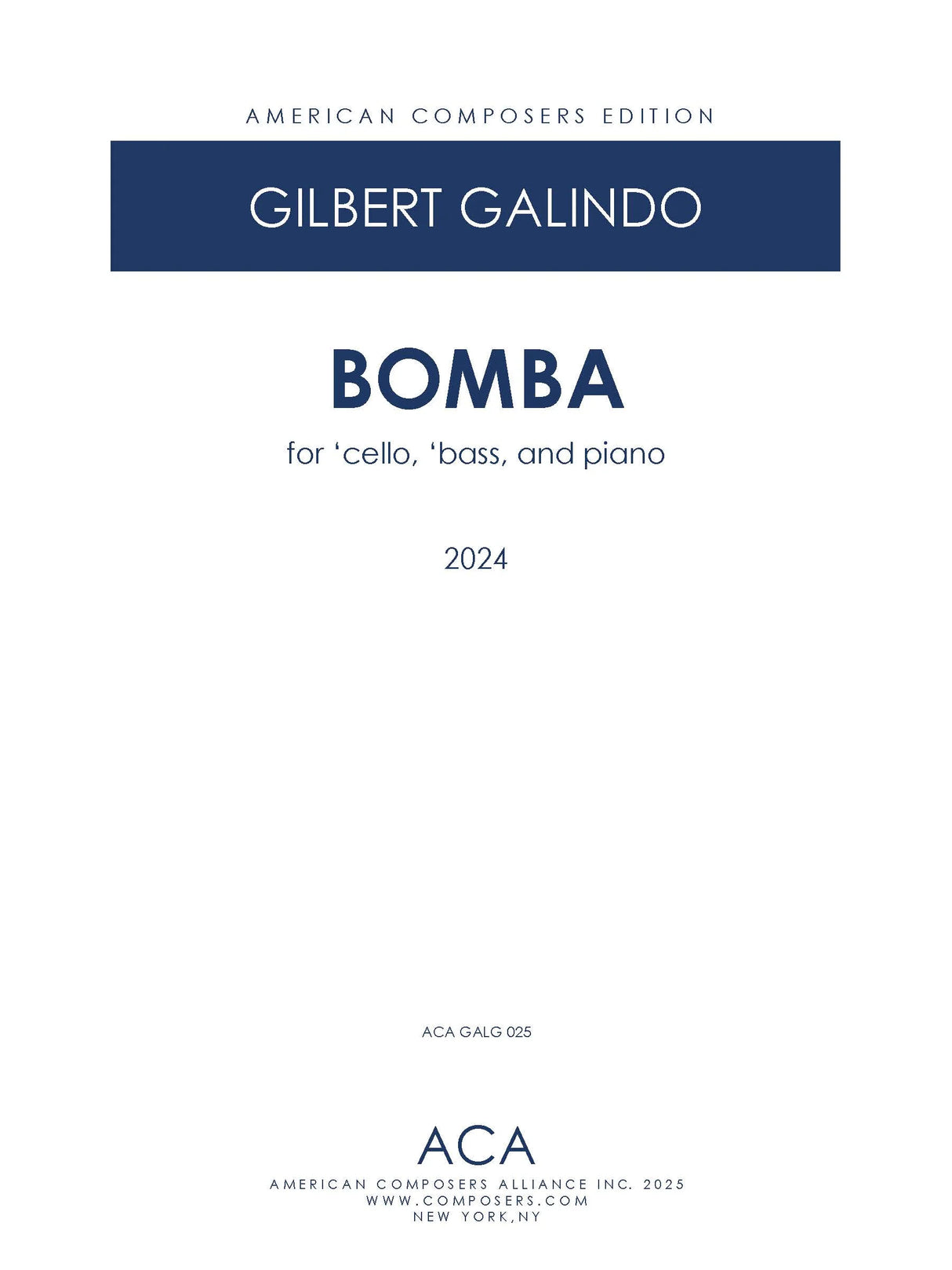 Galindo: BOMBA