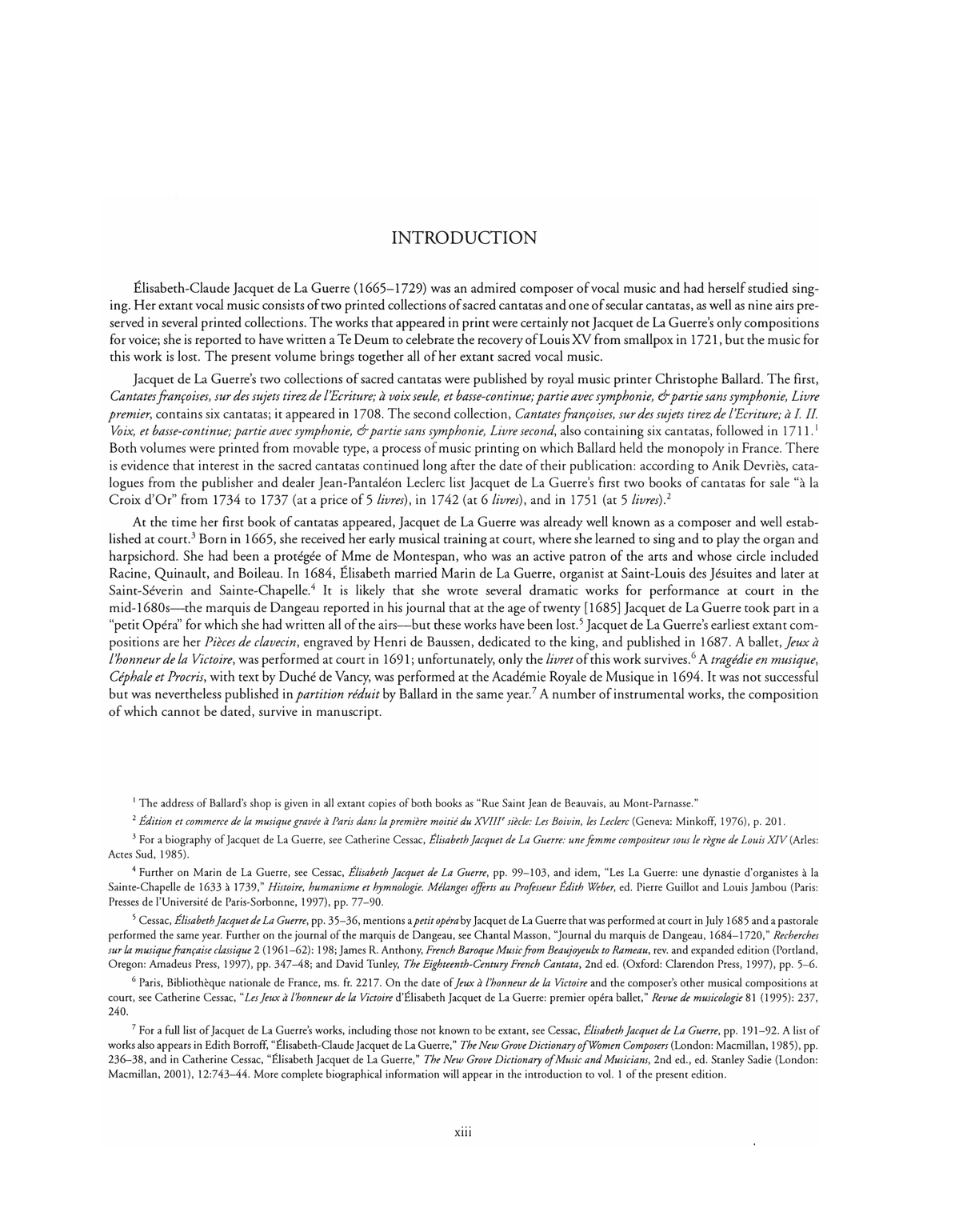 Jacquet de La Guerre: Sacred Vocal Works