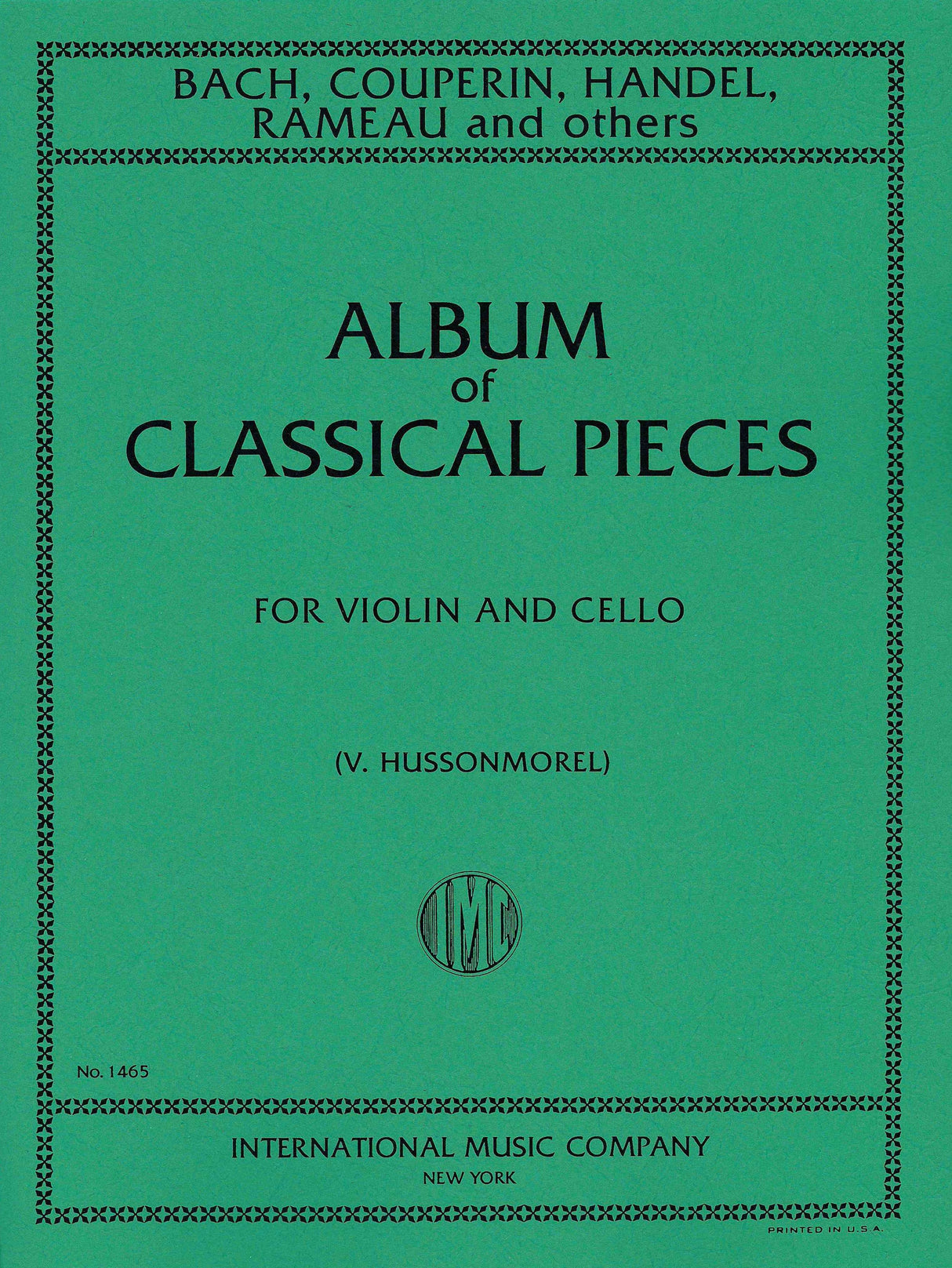 Album of Classical Pieces for Violin and Cello