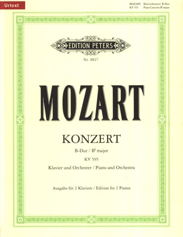 Mozart: Piano Concerto No. 27 in B-flat Major, K. 595