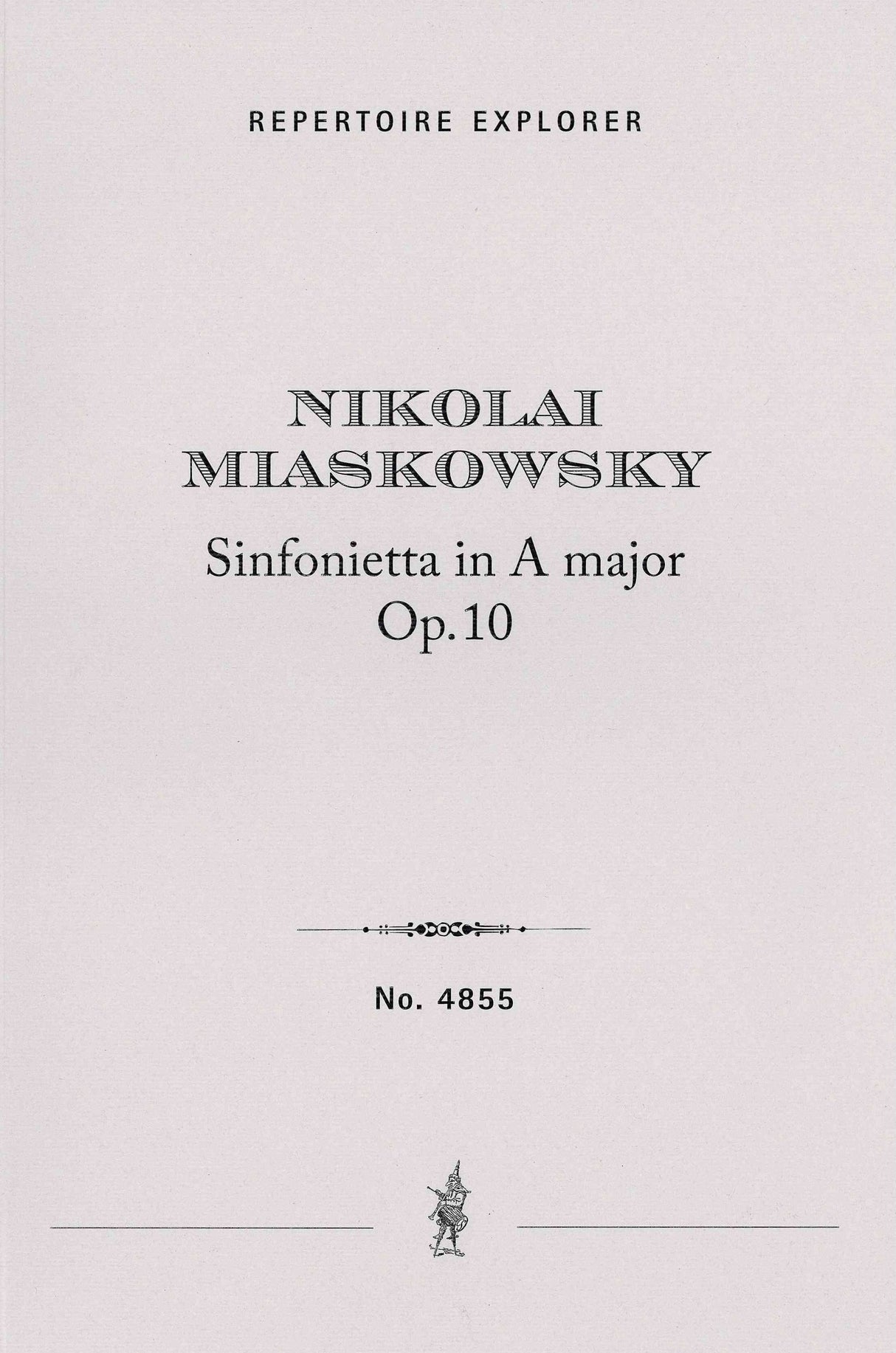 Myaskovsky: Sinfonietta in A Major, Op. 10