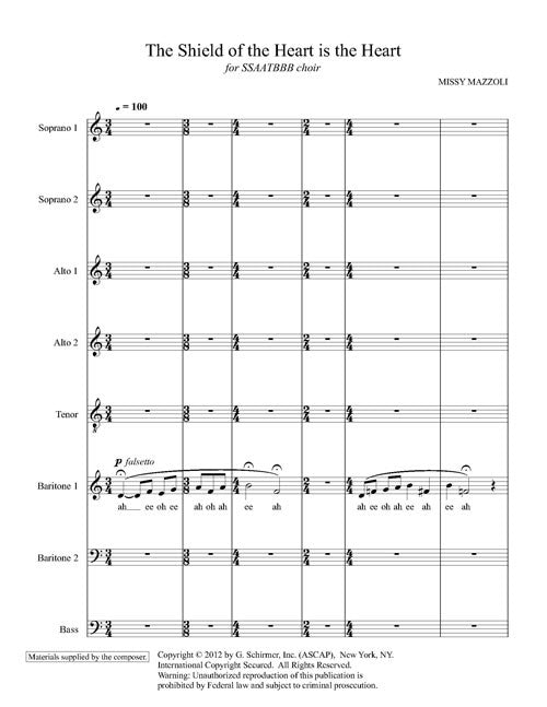 Mazzoli: The Shield of the Heart is the Heart