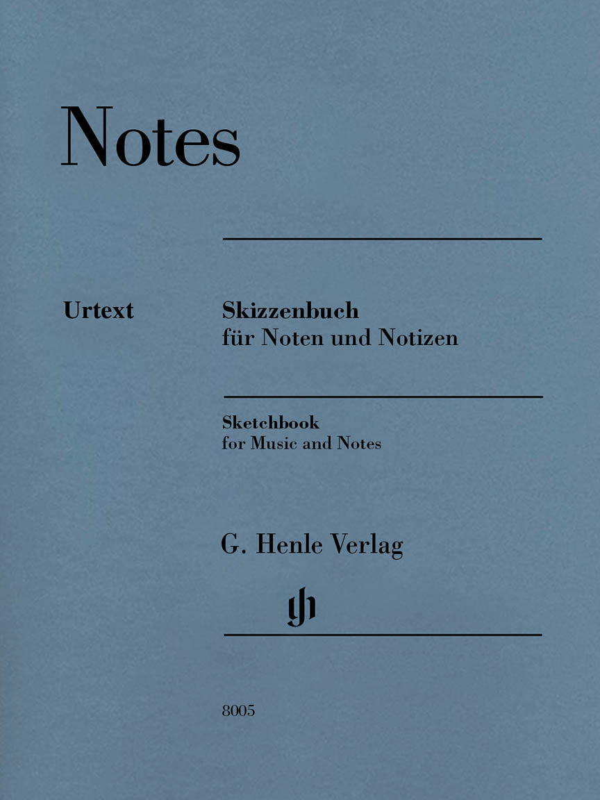 Notes: Sketchbook for Music - 32 pages