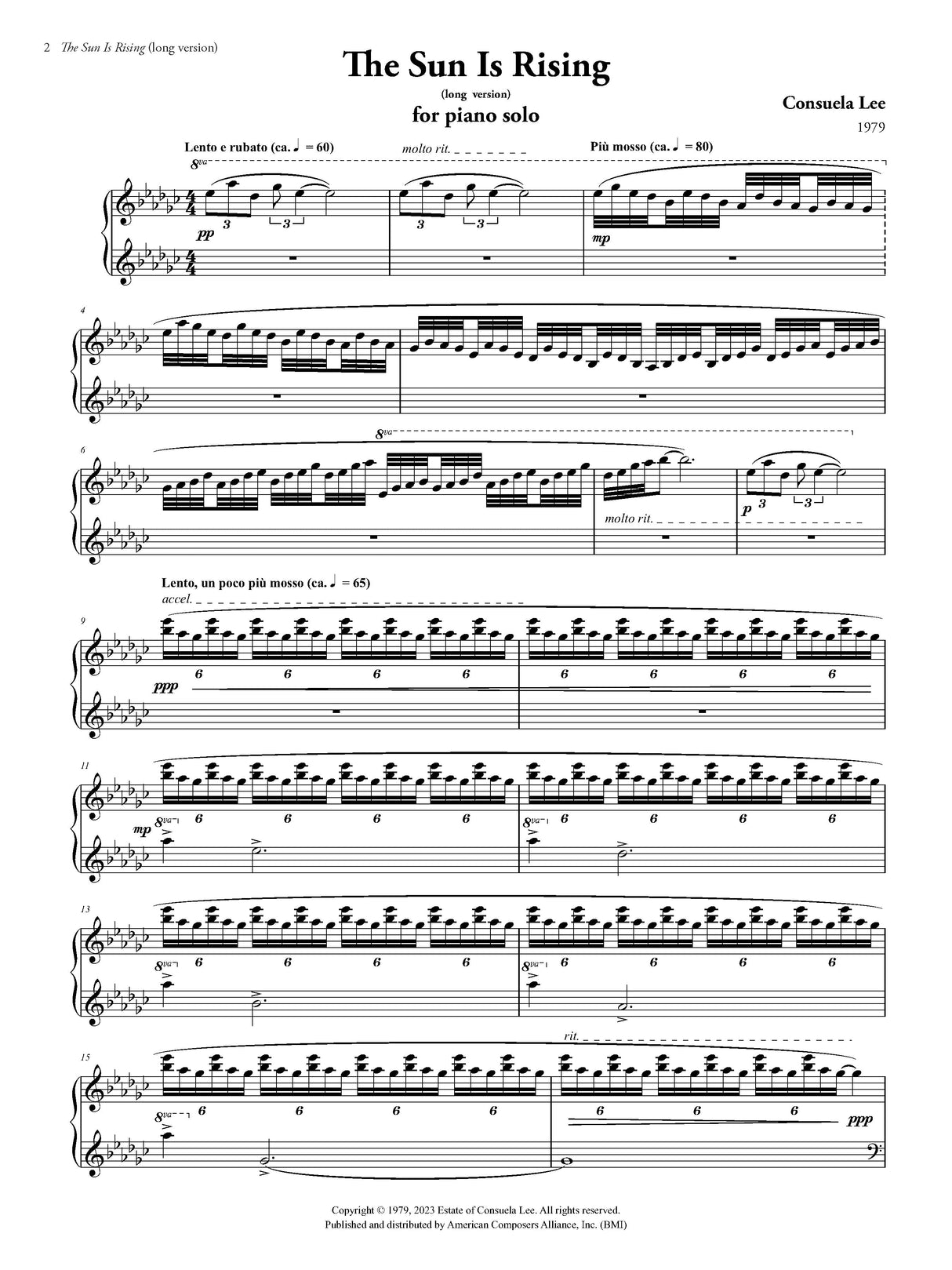 Lee: The Sun Is Rising