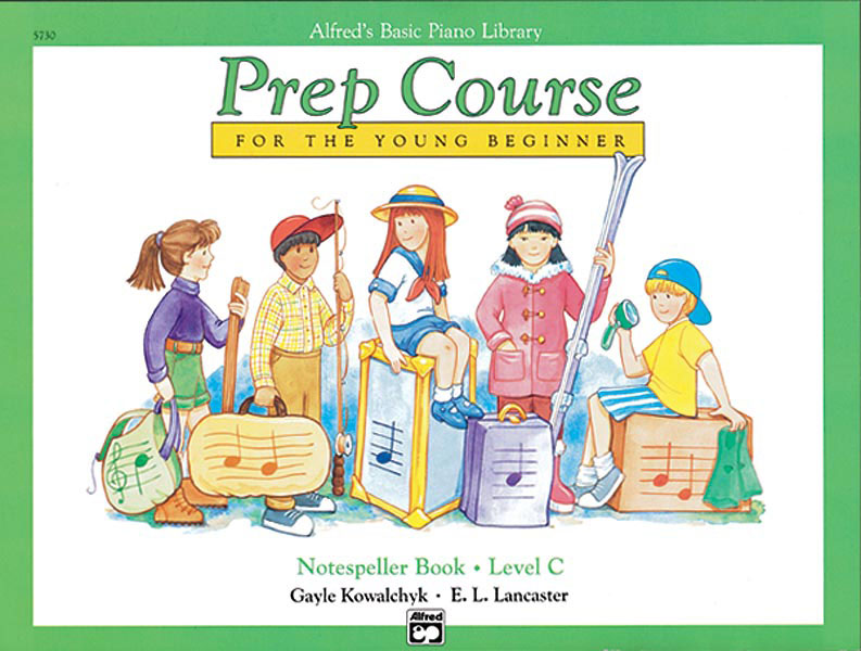 Alfred's Basic Piano Prep Course - Notespeller Book C