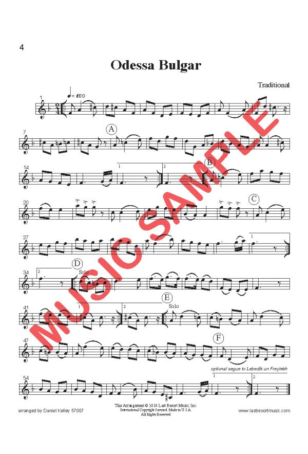 Music for Three - Klezmer Dances