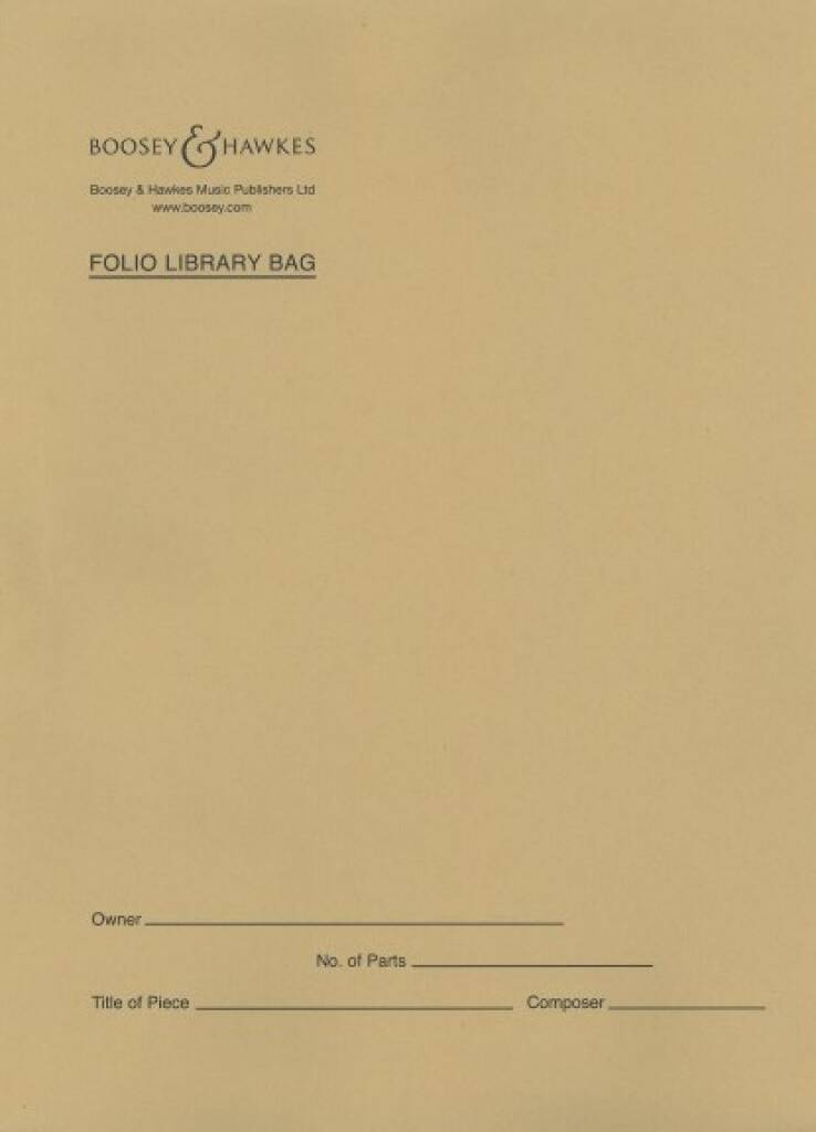 Library Bag with Gusset