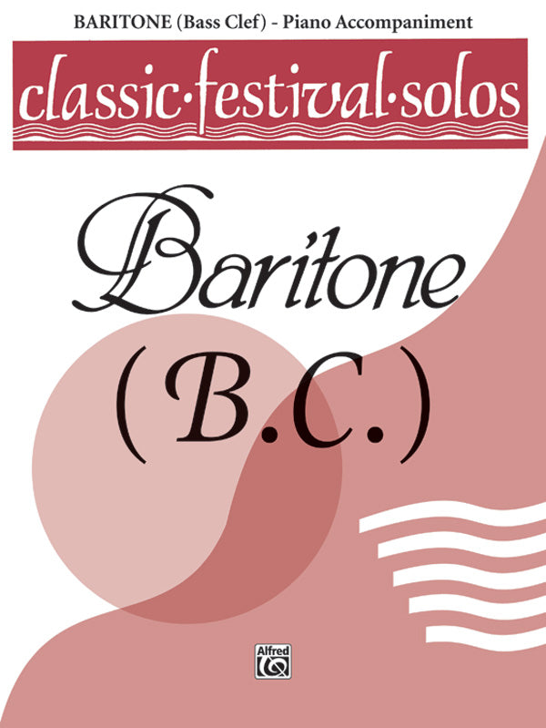 Classic Festival Solos - Baritone B.C. - Volume 1
