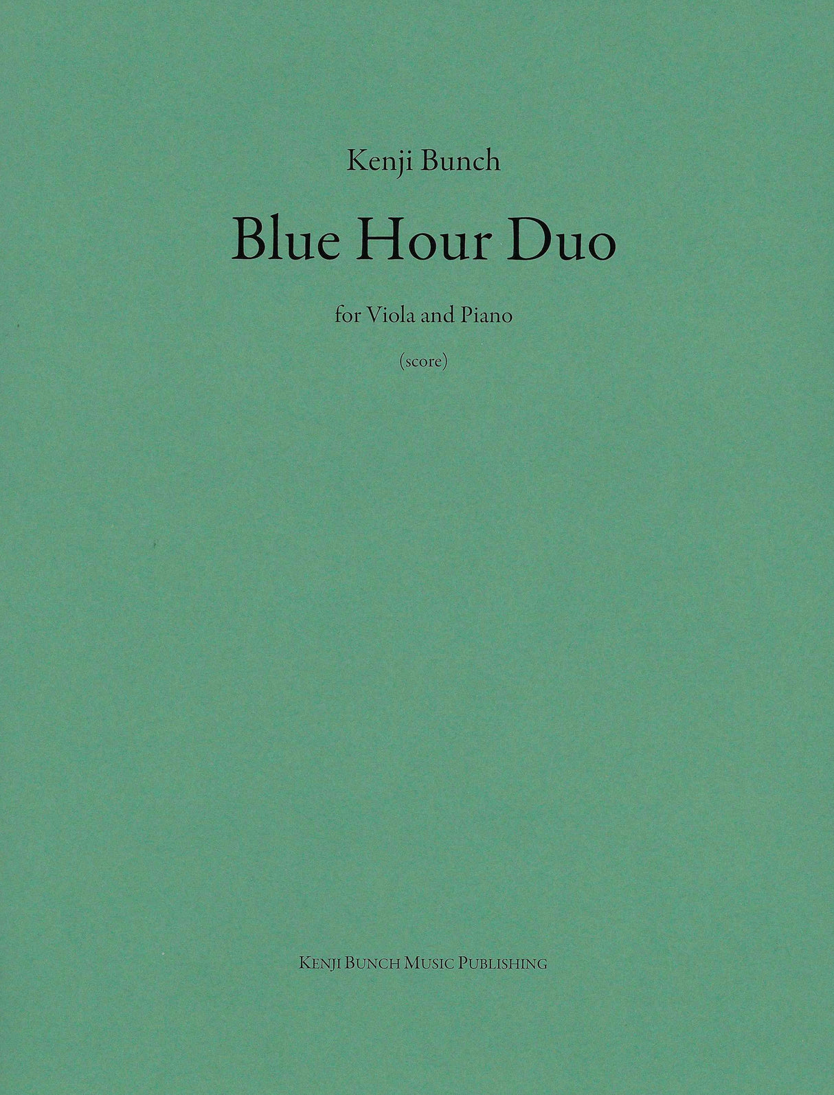 Bunch: Blue Hour Duo