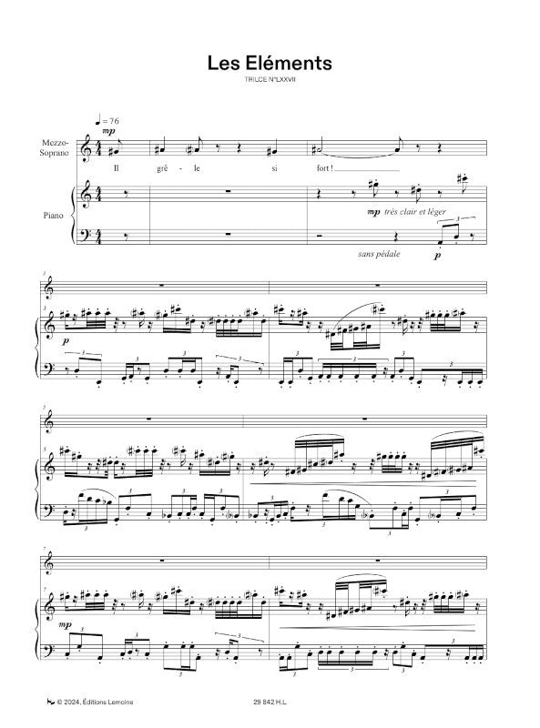 Lejet: 3 Poèmes d'après César Vallejo