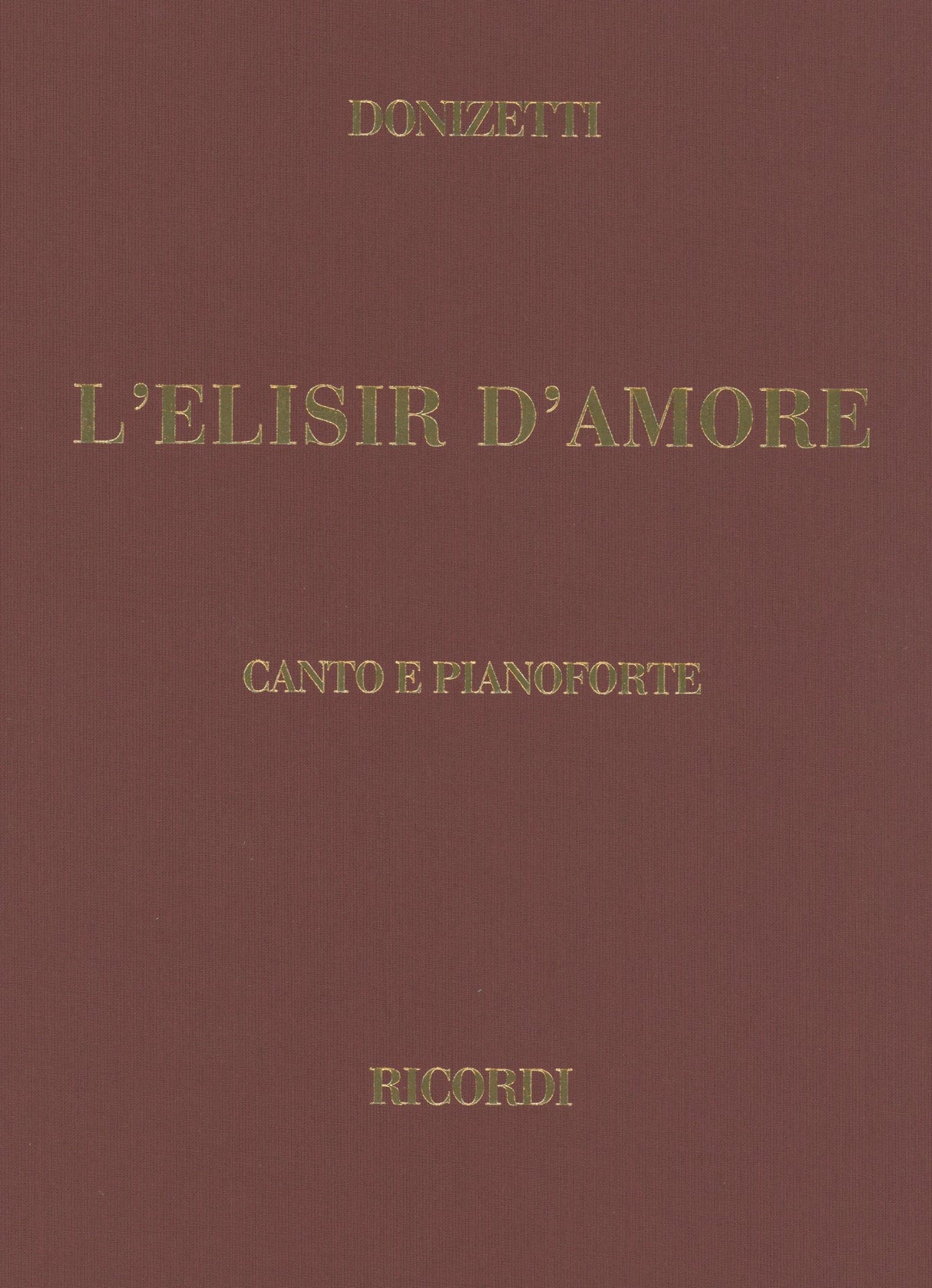 Donizetti: L'elisir d'amore