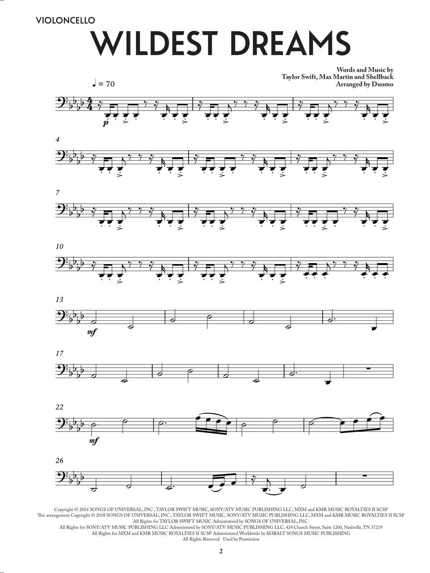 Taylor Swift: Wildest Dreams (arr. for string quartet)
