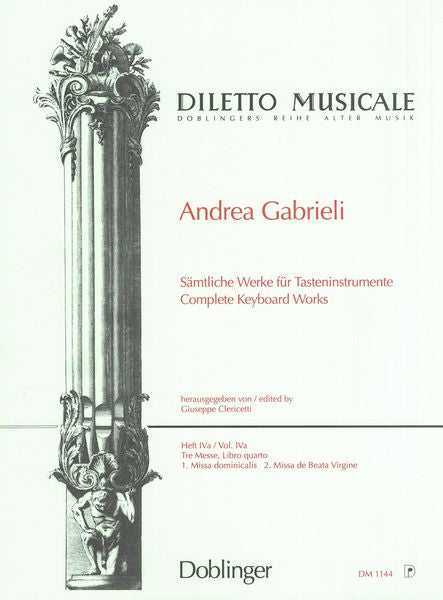 Gabrieli: Complete Works for Keyboard - Volumes 4a-b
