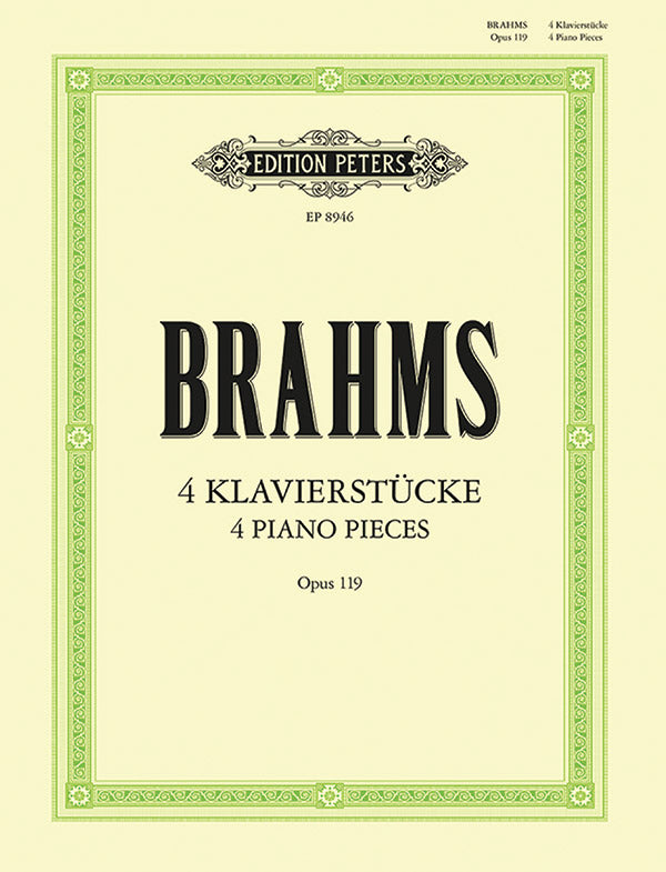 Brahms: Four Piano Pieces, Op. 119