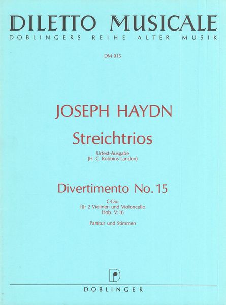 Haydn: Divertimento in D Major, Hob. V:16