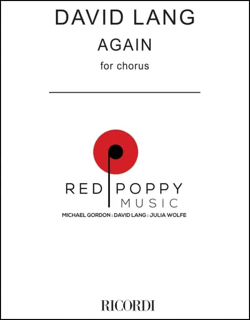 Lang: again (after ecclesiastes)