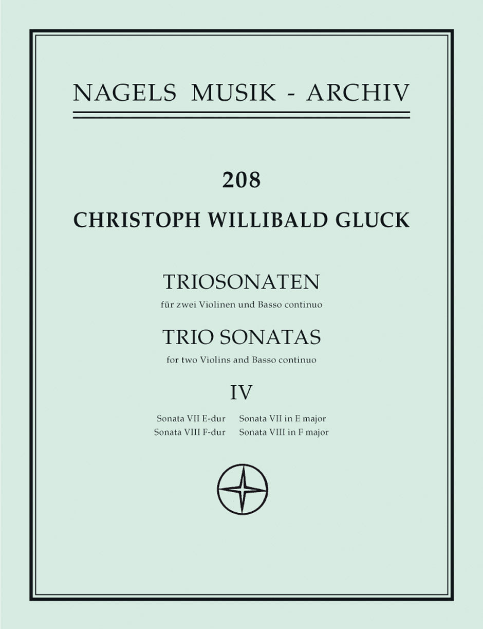 Gluck: Trio Sonatas Nos. 7 and 8 (E Major and F Major)