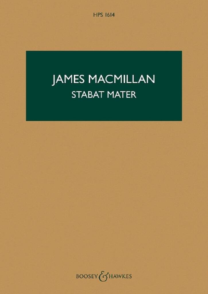 MacMillan: Stabat Mater