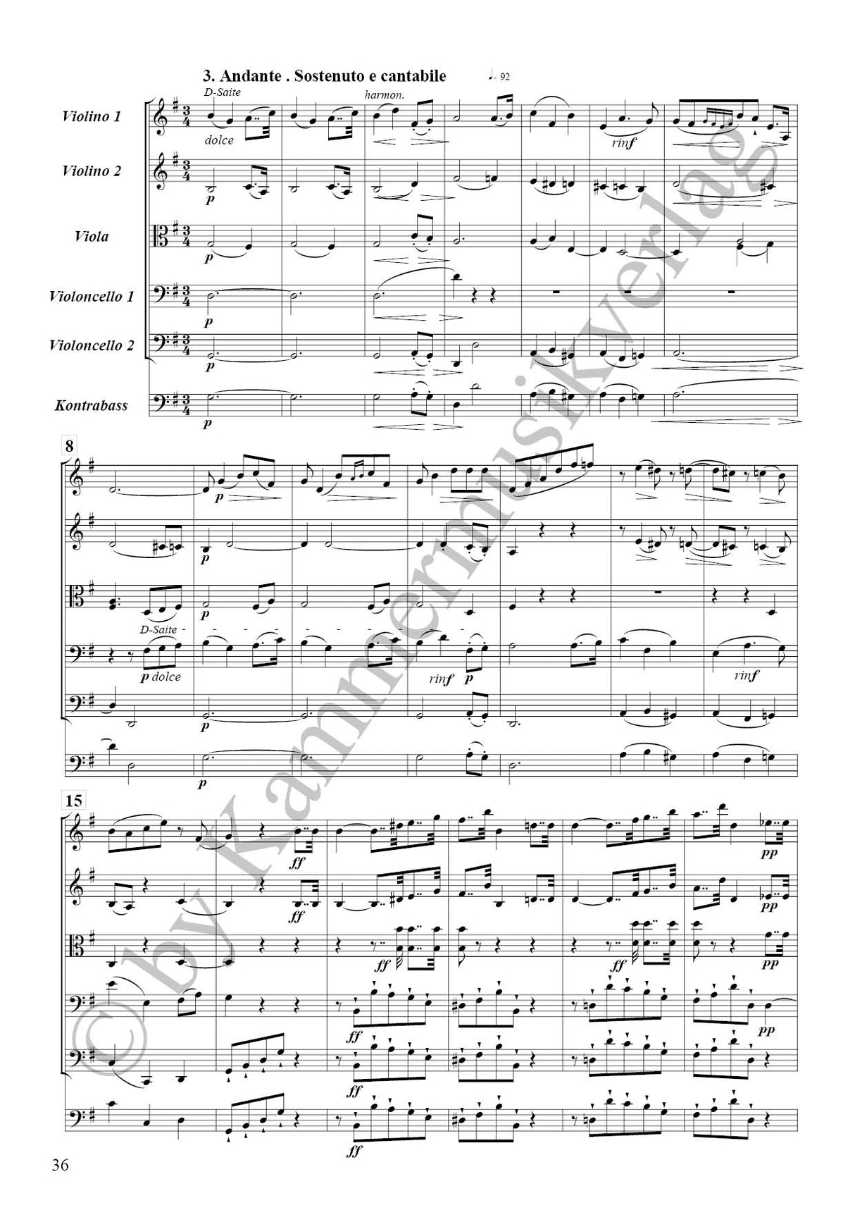 Onslow: String Quintet No. 26 in C Minor, Op. 67