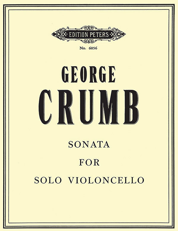 Crumb: Sonata for Solo Cello