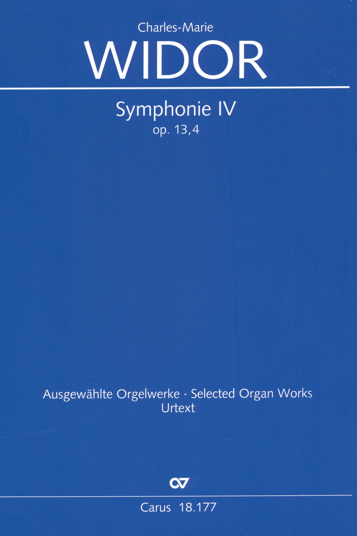 Widor: Symphonie IV, Op. 13, No. 4