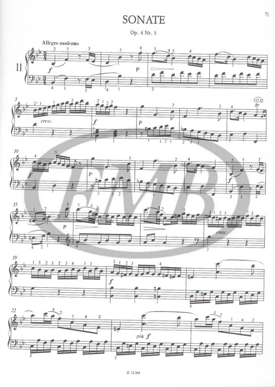 Clementi: Sonatinas, Opp. 36, Op. 4 (37a & 38a)