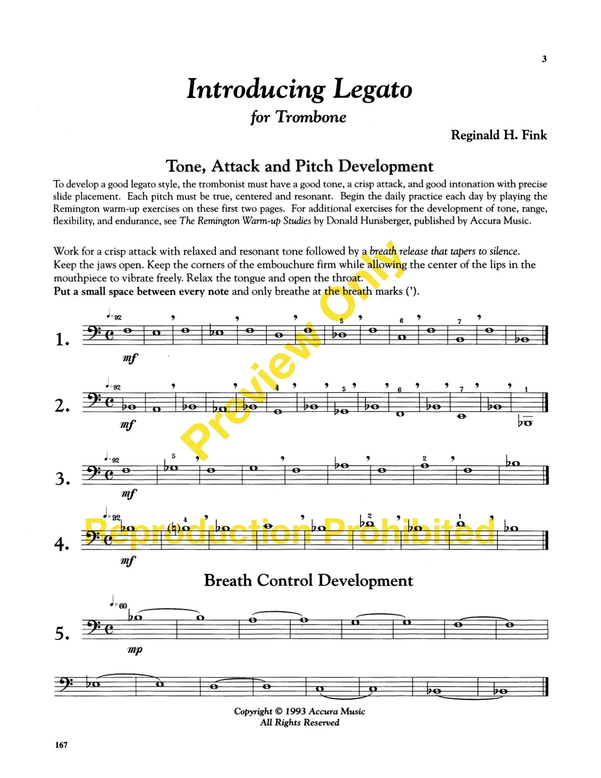 Fink: Introducing Legato for Trombone