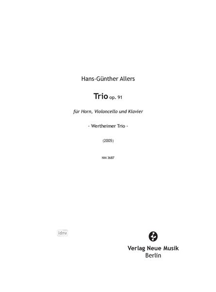 Allers: Trio, Op. 91