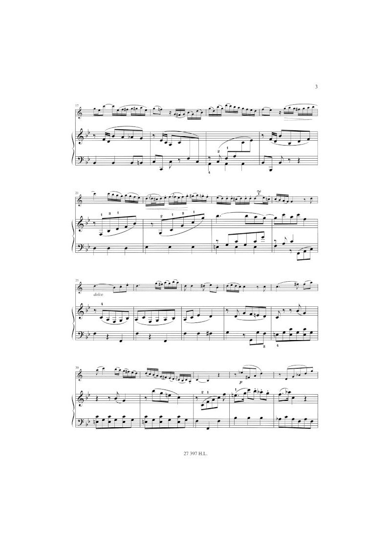 Devienne: Clarinet Sonata No. 2 in B-flat Major