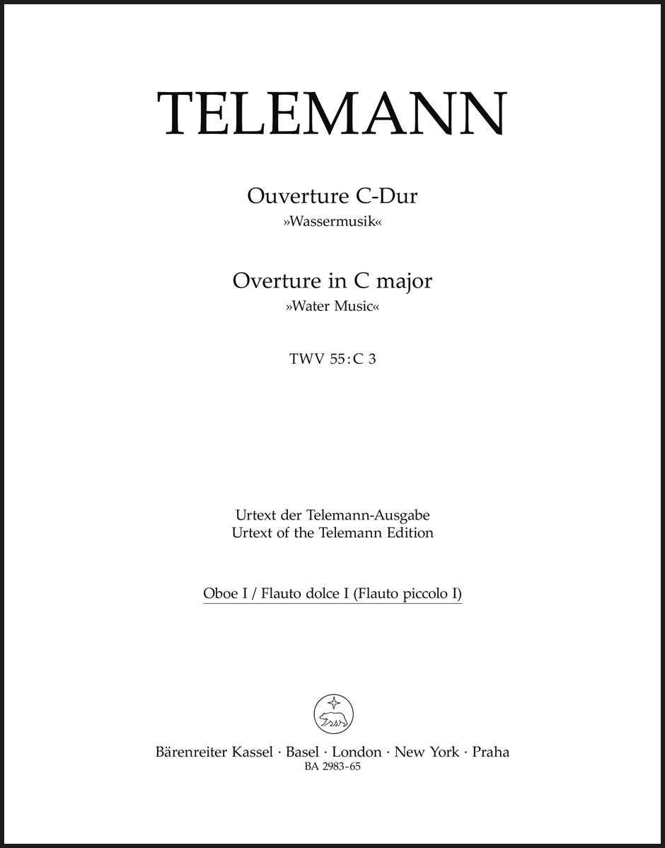 Telemann: Overture in C Major, TWV 55:C3