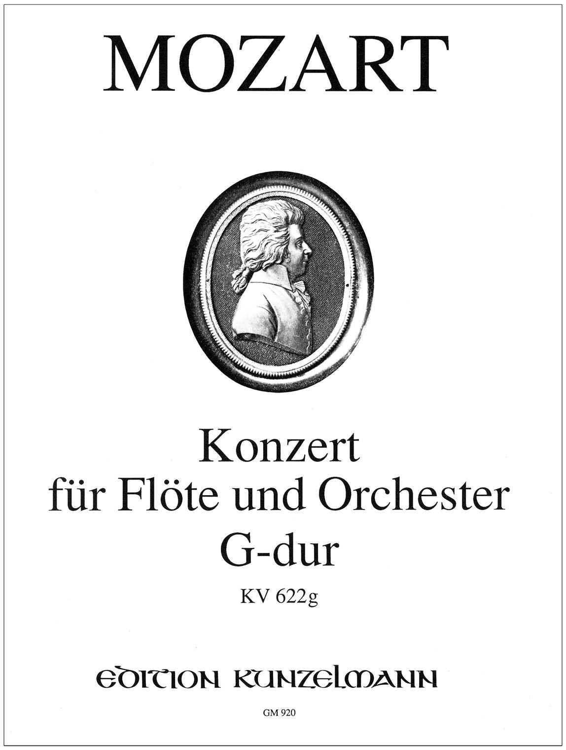 Mozart: Flute Concerto, K. 622g (after the Clarinet Concerto)