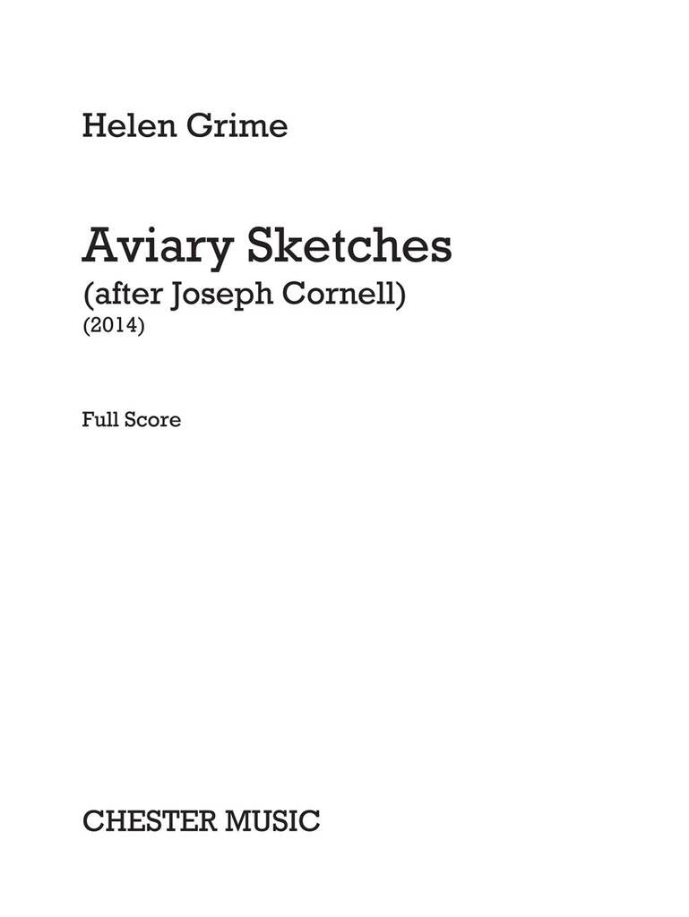 Grime: Aviary Sketches
