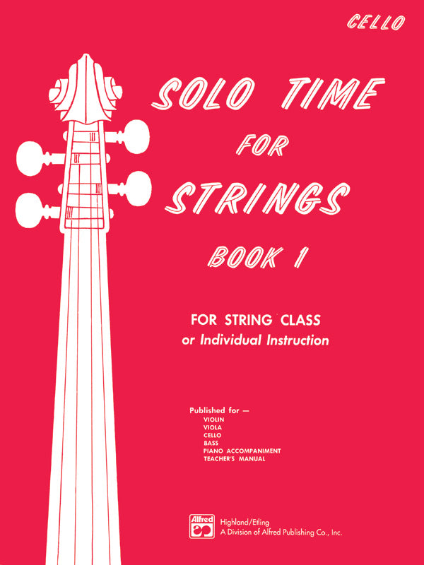 Solo Time for Strings - Book 1