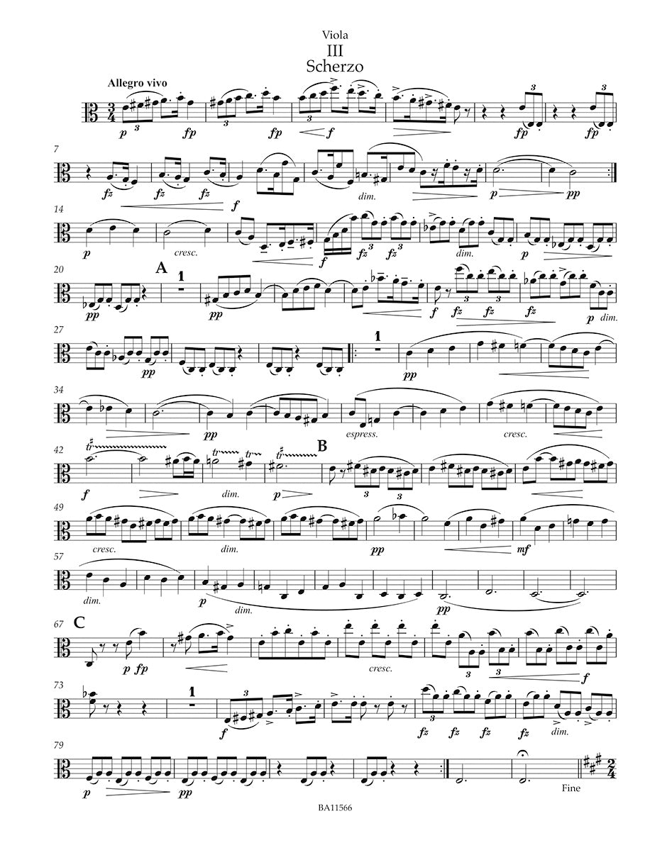 Dvořák: String Quartet No. 11 in C Major, Op. 61